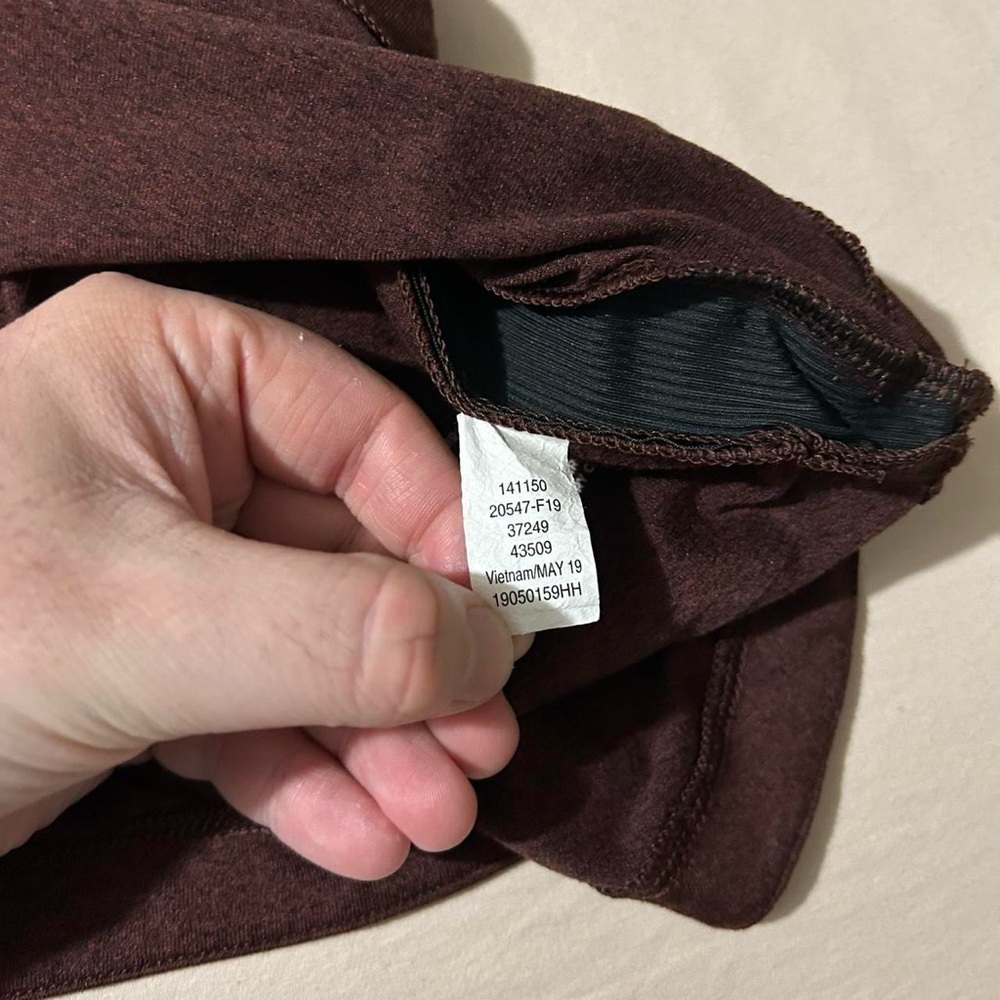 Women’s REI Co-Op Base Layer Quarter Zip Pullover Gorpcore Brown Size XS - Picture 4 of 7